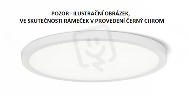 HUE R 17 zápustná černý chrom 230V LED 18W 3000K RENDL R12766