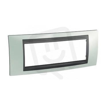 Schneider MGU66.106.294 Krycí rámeček Top šestimodulový, Fluor