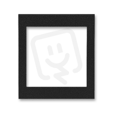 LEVIT M Kryt rámečku s otvorem 55x55 střední onyx ABB 3901H-A00355 63