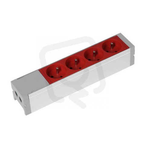 PODLAHOVÝ ZÁSUVKOVÝ BLOK 4X2P+T NEZÁMĚNNÁ LEGRAND 073404