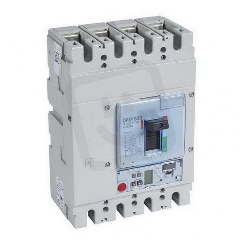 DPX3 630 ELEKTRONICKÁ SPOUŠŤ S2 PRO JISTIČ 4P 630A 36kA LEGRAND 422105