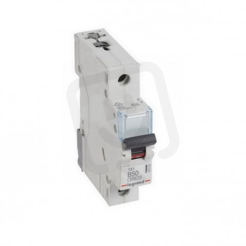 TX3 JISTIČ, 1 PÓLOVÝ, CHAR. B, 50A 6000A LEGRAND 403362
