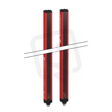 Bezpečnostní světelná bariéra Typ 4 rozlišení 30 mm chráněná výška 1210 mm