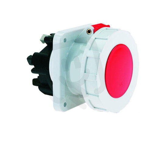 Zásuvka vestavná 63A 4p 400V IP67 6h Quick-Connect BALS 130131