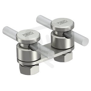OBO 5002 N-VA Spojovací svorka pro dva kruhové vodiče 8-10mm Nerez ocel
