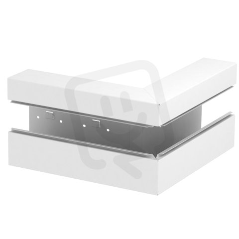 Vnější roh OBO GS-AA90210RW, pro kanál Rapid 80, 90x210mm, čistě bílá Ocel