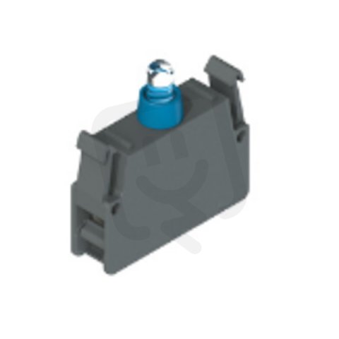 LED signálka, modrá, 12-30 V AC/DC, horní upevnění PIZZATO E2LP1A6V1