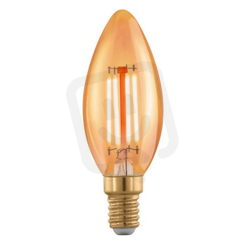 Světelný zdroj E14-LED C35 4W jantar 1700K EGLO 110069