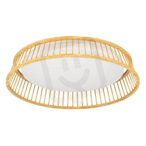 Stropní svítidlo LUPPINERIA LED d450 bambus/bílá 20W IP20 EGLO 900797
