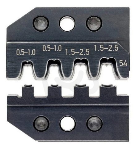 KNIPEX 974954 čelisti k LK1 na modulární konektory pro průřezy 0,5-2,5mm2