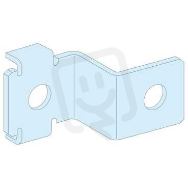 Schneider 04208 Dvě upevňovací konzolky na funkčních stojinách, H=80mm