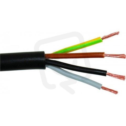 Silový vodič H05RR-F 4G2,5 (CGSG) (4x2,5) (KRUH100)