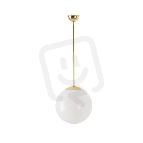 Závěsné LED svítidlo s plastovým stínidlem ISIS P2 PE 20W IP40 DALI 3K mosaz