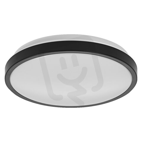 LEDVANCE Bathroom Ceiling CCT IP44 300mm Black Click-CCT