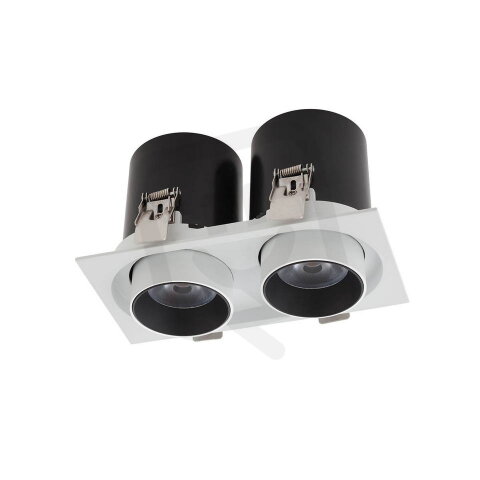 XSLIDE REC. FITTING 2x12W 220-240V AC 30