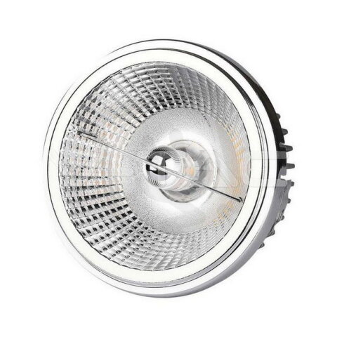 LED Spotlight AR111 20W Changeable Reflector 40`D/20`D Silver 4000K SKU212793