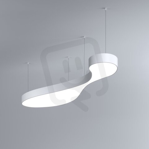 LED Svítidlo MI-BUBBLE-03, 67W, 3000K, bez trafa, 24VDC, IP20, bílá, 4000K