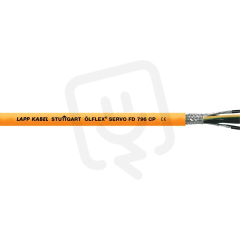 Servokabel ÖLFLEX SERVO FD 796 CP 4G50+2x(2x2,5) LAPP 0027977