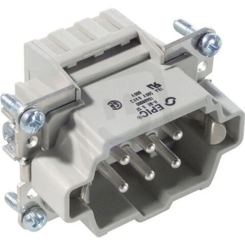 Vložka s připojením klecovou pružinou H-BE 6 SF MALE INSERT W. CLAMP SPRING