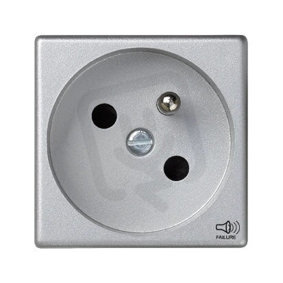 Zásuvka silová K45 (přístroj s krytem),