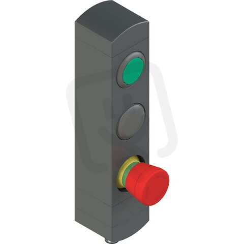 Ovládací jednotka BN 3 prvky (konfigurace A31) 1NO, Konektor M12,12 pólů, IP65