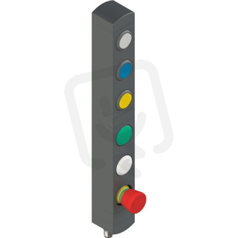 Ovládací jednotka BN 6 prvků (konfigurace A01) 1NO, IP65 PIZZATO BNAC6ZA01