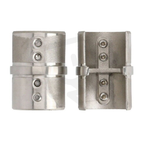 Přímá spojka madla, materiál nerezová ocel SUS316, kartáčovaný povrch (#320)