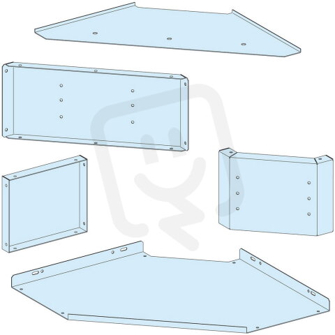 Pravoúhlá spojovací sada IP30 pro Linergy LGYE SCHNEIDER LVS08712