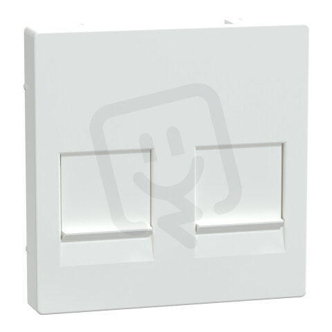 Centrální deska, Merten System M, active white, lesklý plast MEG4562-0325