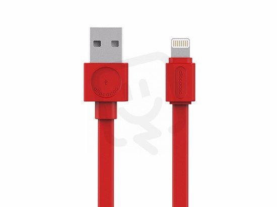 USBcable Lightning Basic; červený