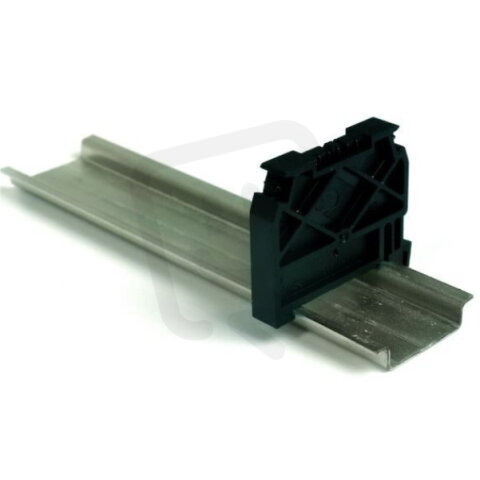 Koncová svěrka bezšroubová BTO černá MOREK BT007