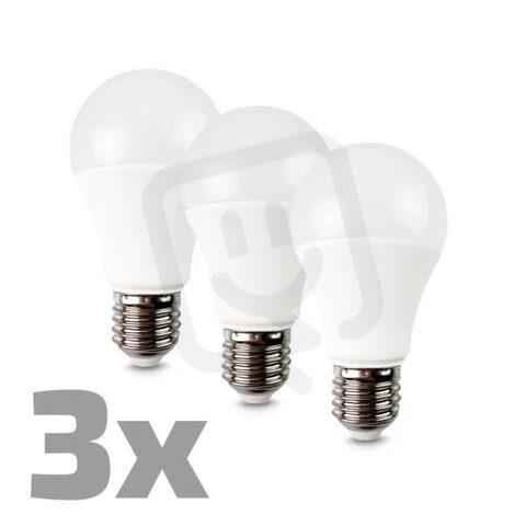 LED zdroj, A60, 15W, E27, 3000K, 1521lm, 3pack, EURAKLES WZ0023