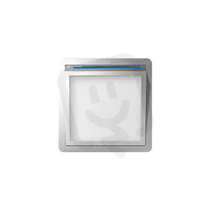 kryt pro LED světelný modul 75370-39, hliník KONTAKT SIMON 82036-93
