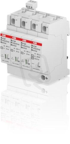 OVR T2 3N 40-350 P TS QS Přepěťová ochrana T2 40-350 kA ABB 2CTB803983R0500
