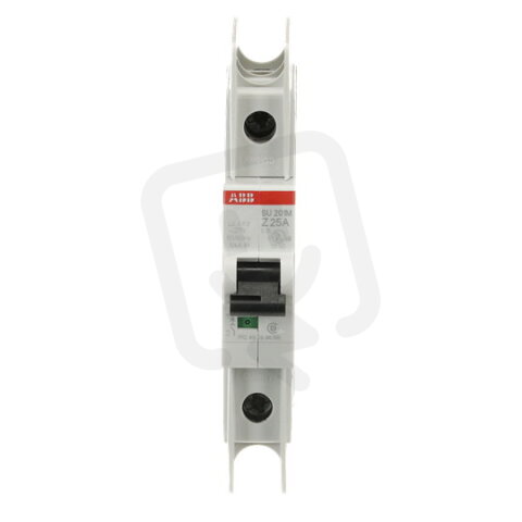 ABB SU201M-Z25 jistič char. Z 10kA 25A 1P  dle UL489 a CSA 22.2 No. 5