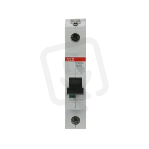S201M-B63 1 fázový jistič 63 A char. B 10kA ABB 2CDS271001R0635