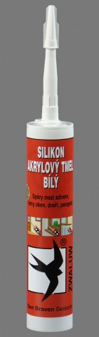 DenBraven 20202RL Silikon akryl. tmel - bílý - 310 ml