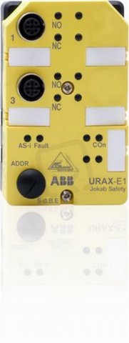URAX-E1 bezpečnostní vstup slave pro dvouruční zařízení ABB 2TLA020072R0600