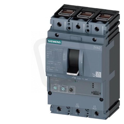 Jistič 100A 55kA/415V, Ir40÷100A,Isd (3÷15)x In, Ii 15x In, 3P třmenové svorky