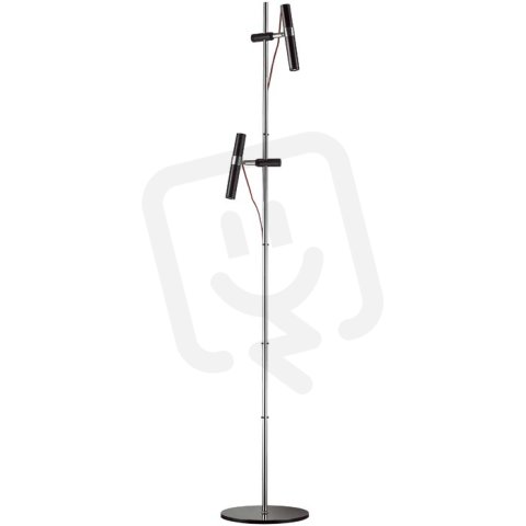 VIPER FL černá chrom 230V LED 2x3W 60° 3000K RENDL R12463