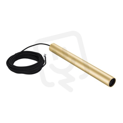FITU PD E27 závěsné svítidlo mosaz 5m kabel s otevřeným koncem SLV 1002564