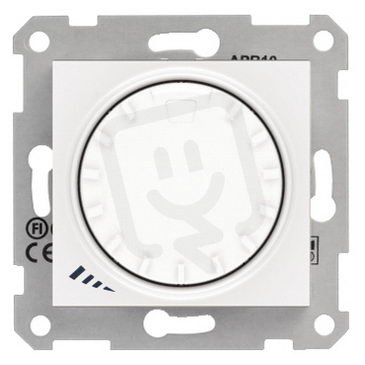 Sedna Stmívač otočný tlačítkové spínání RL 40-1000 W/VA 1 Polar SCHNEIDER