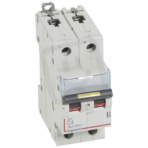 DX3 JISTIČ, CHAR. D,C 2 PÓLOVÝ, CHAR. C,4A 16KA LEGRAND 409564