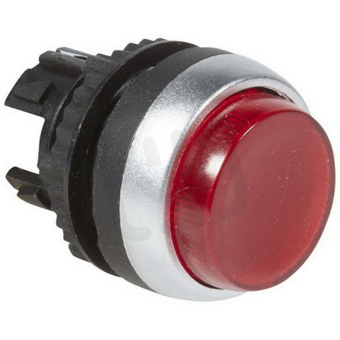 OSMOZ HLAVICE PODSVĚTLENÁ NEZAPUŠTĚNÁ.TLAČÍTKO PUSH-PUSH IP69 ČERVENÁ LEGRAND