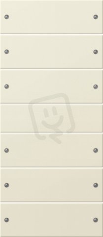 Kolébková sada 6x System 55 krémově bílá (lak.) GIRA 218601