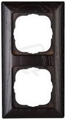 ONTARIO WENGE - rámeček 2-nás. pro vodorovnou a svislou montáž KOPP 306637537