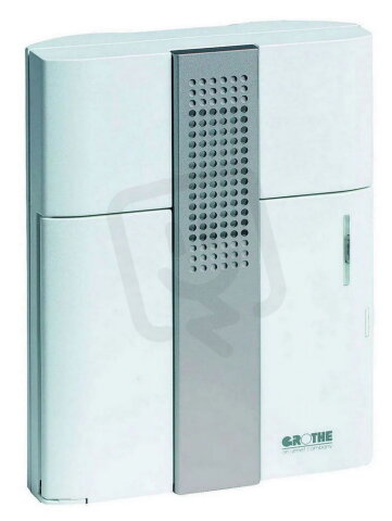 Elektronický gong CROMA 50,  ~/= 8-12V, (baterie 4x1,5V - LR14/C) GROTHE 43150