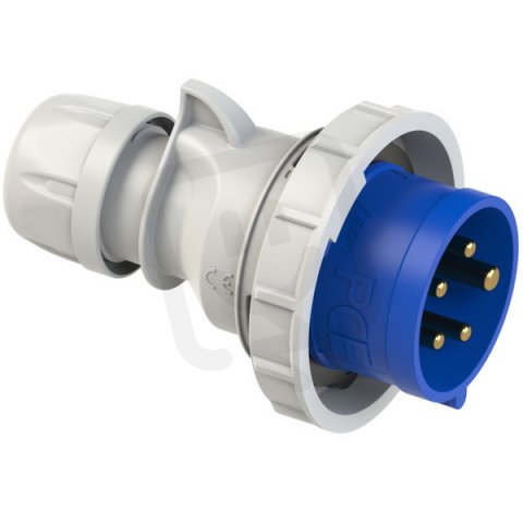vidlice 5P, 16A/230V, 9h, IP67 PCE 0152-9