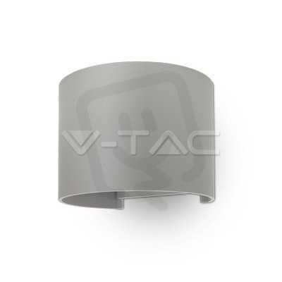 6W Wall Lamp With Bridglux Chip Grey Bod