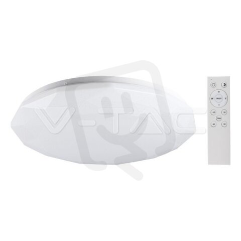 60W LED Domelight With Remote Control Color Changing Diamond Round Cover